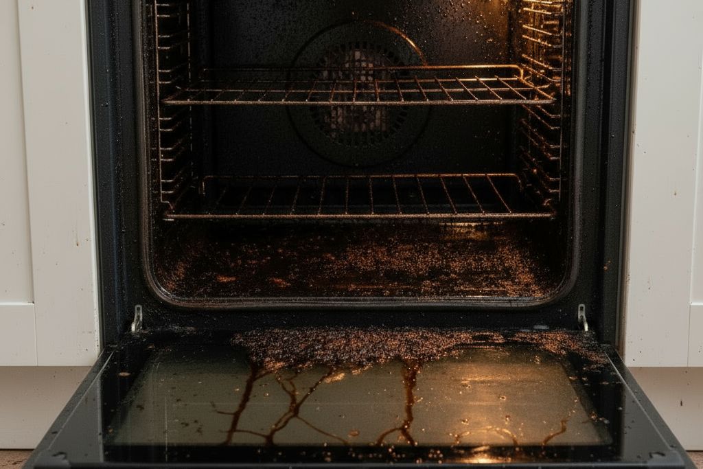 How to clean an oven