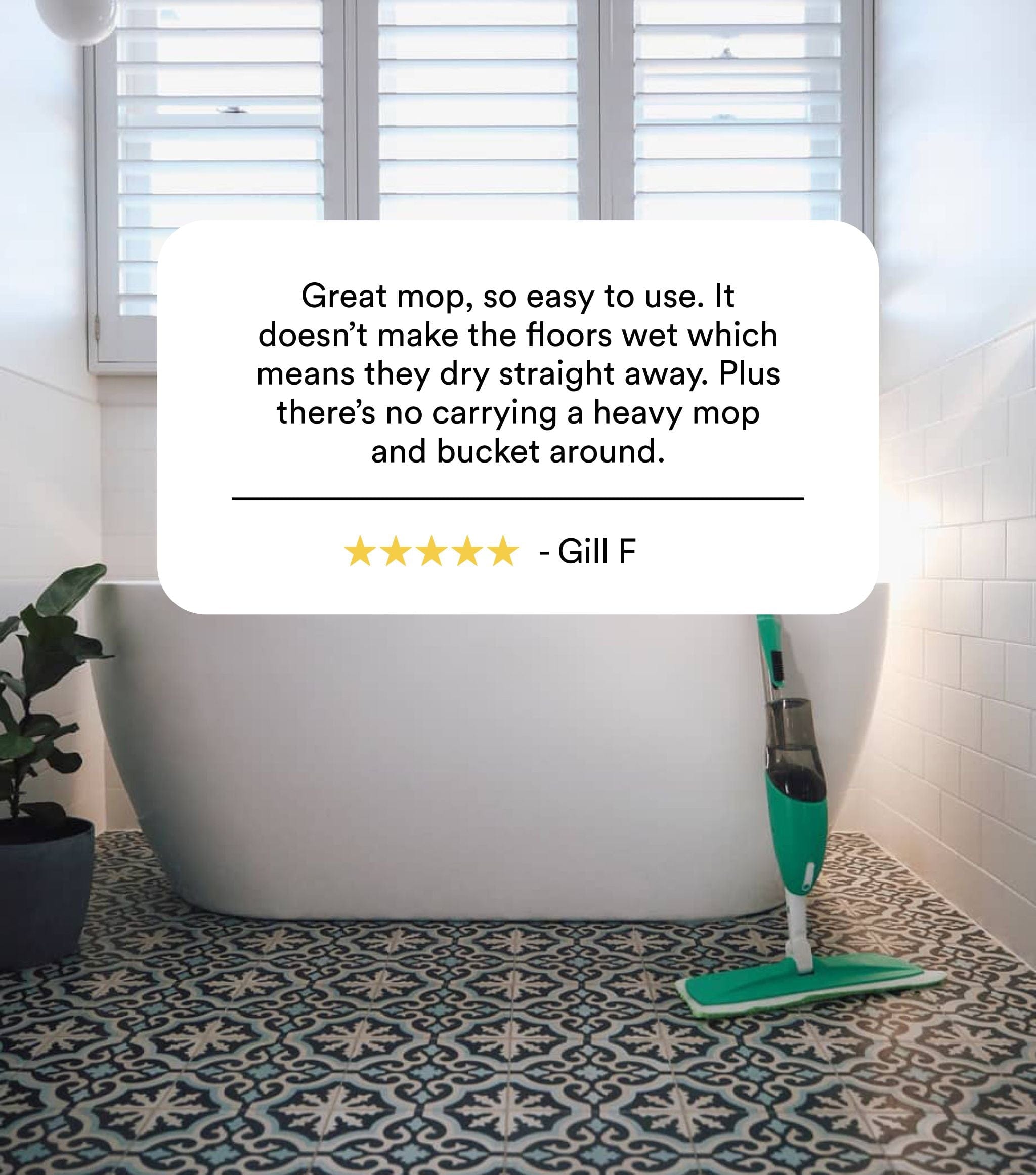 Spray Mop & Mop Pads 5pk
