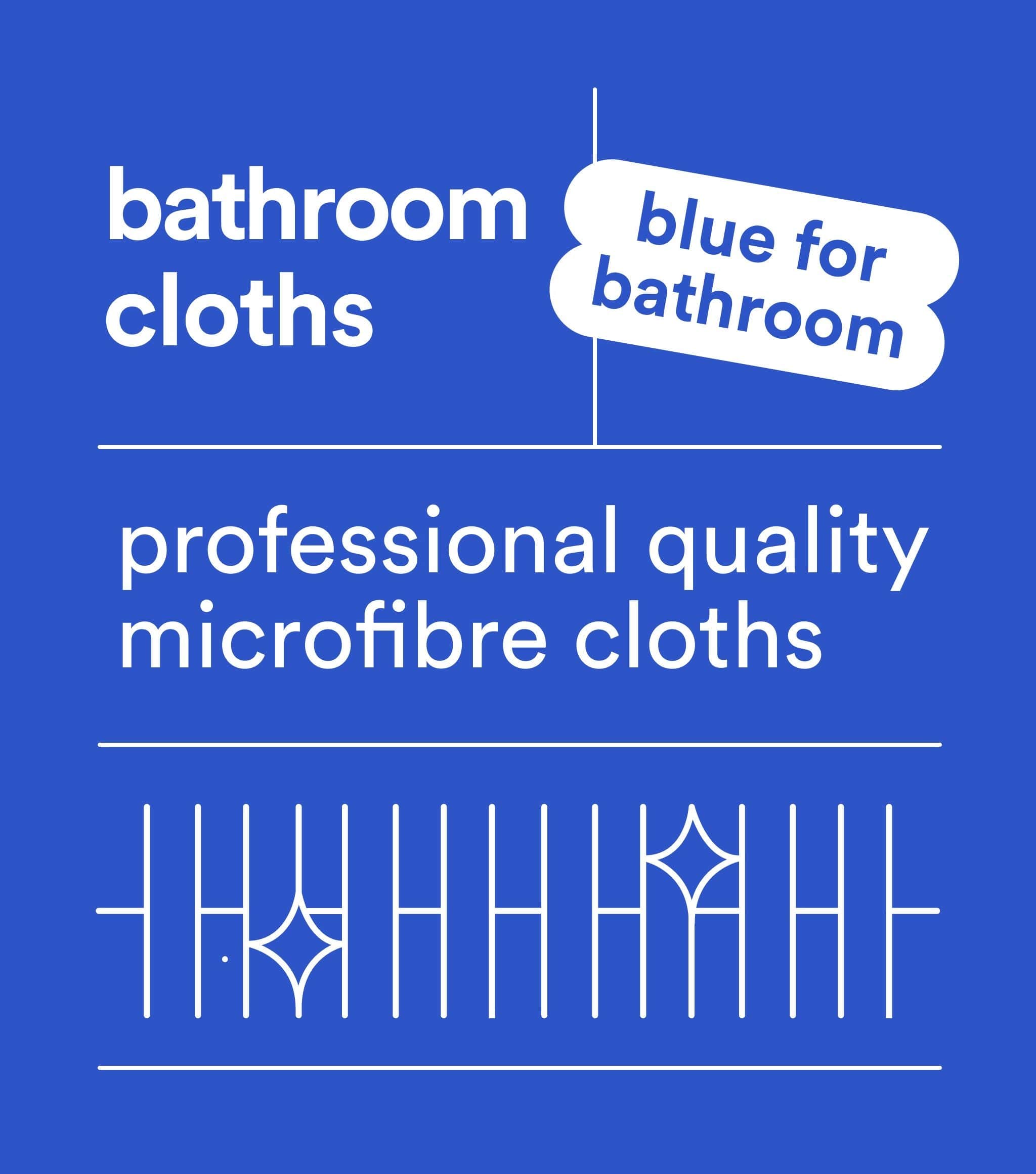 Bathroom Cloths 3pk