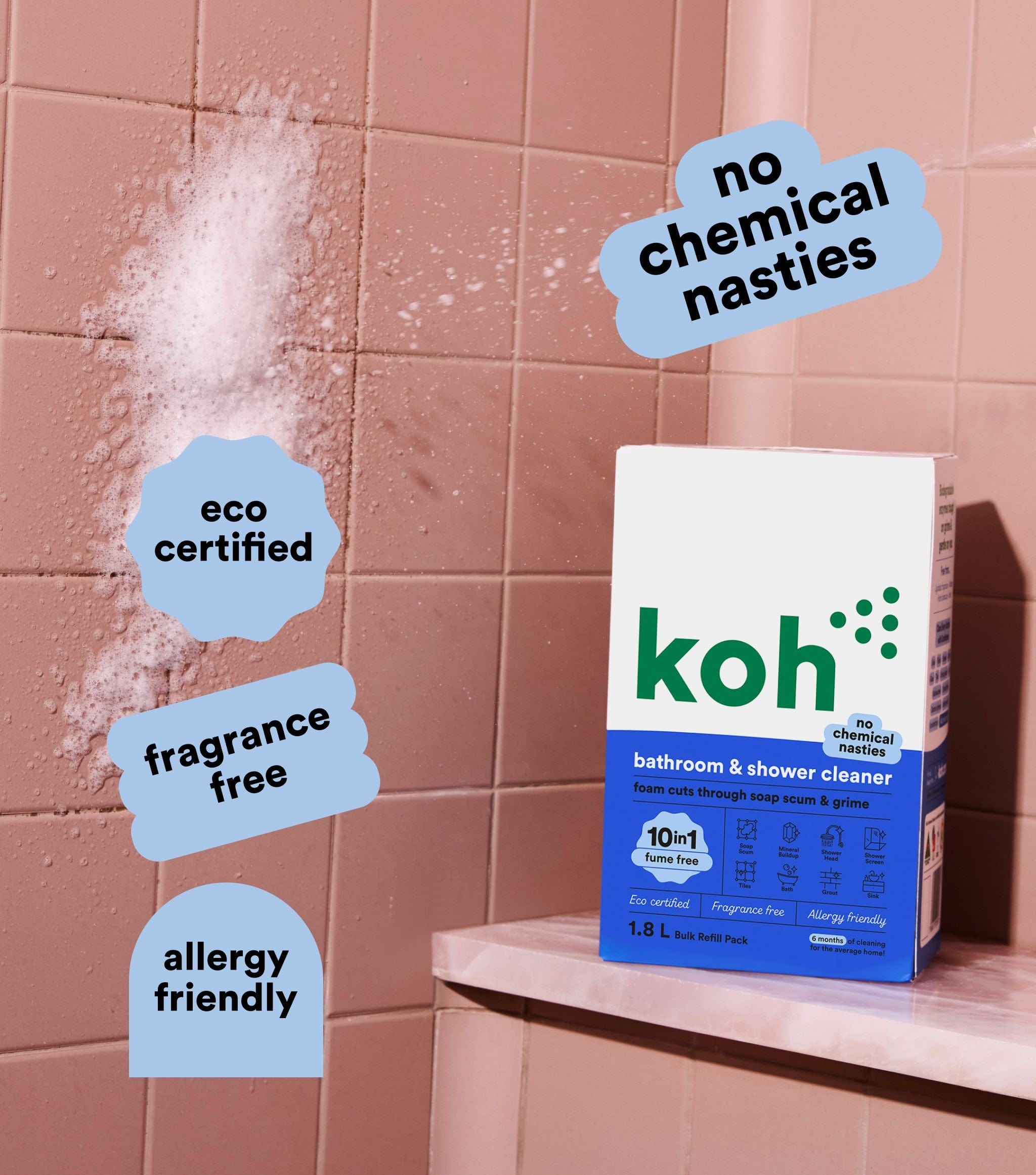 Bathroom & Shower Cleaner 1.8L