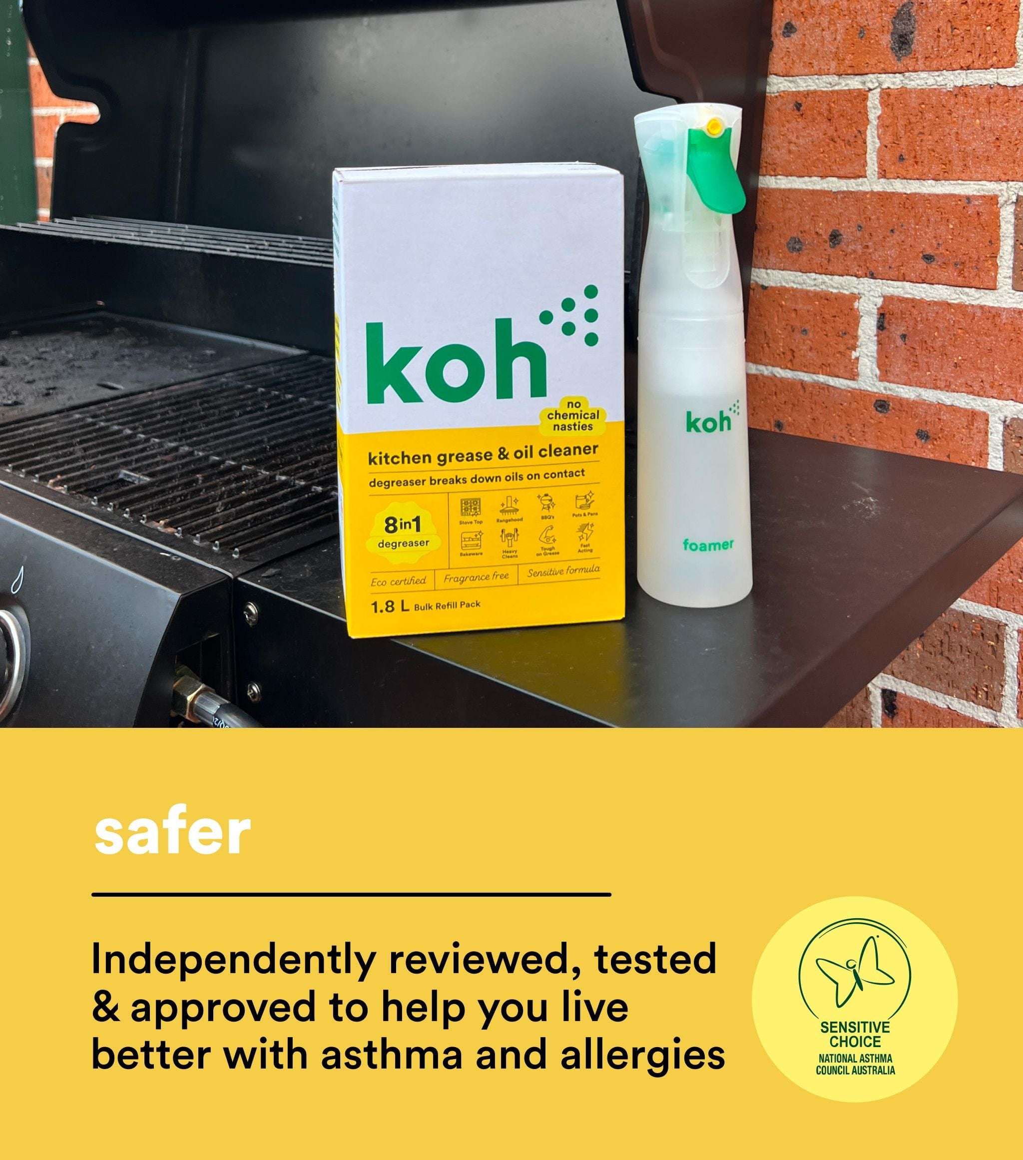 Kitchen Grease & Oil Cleaner 1.8L