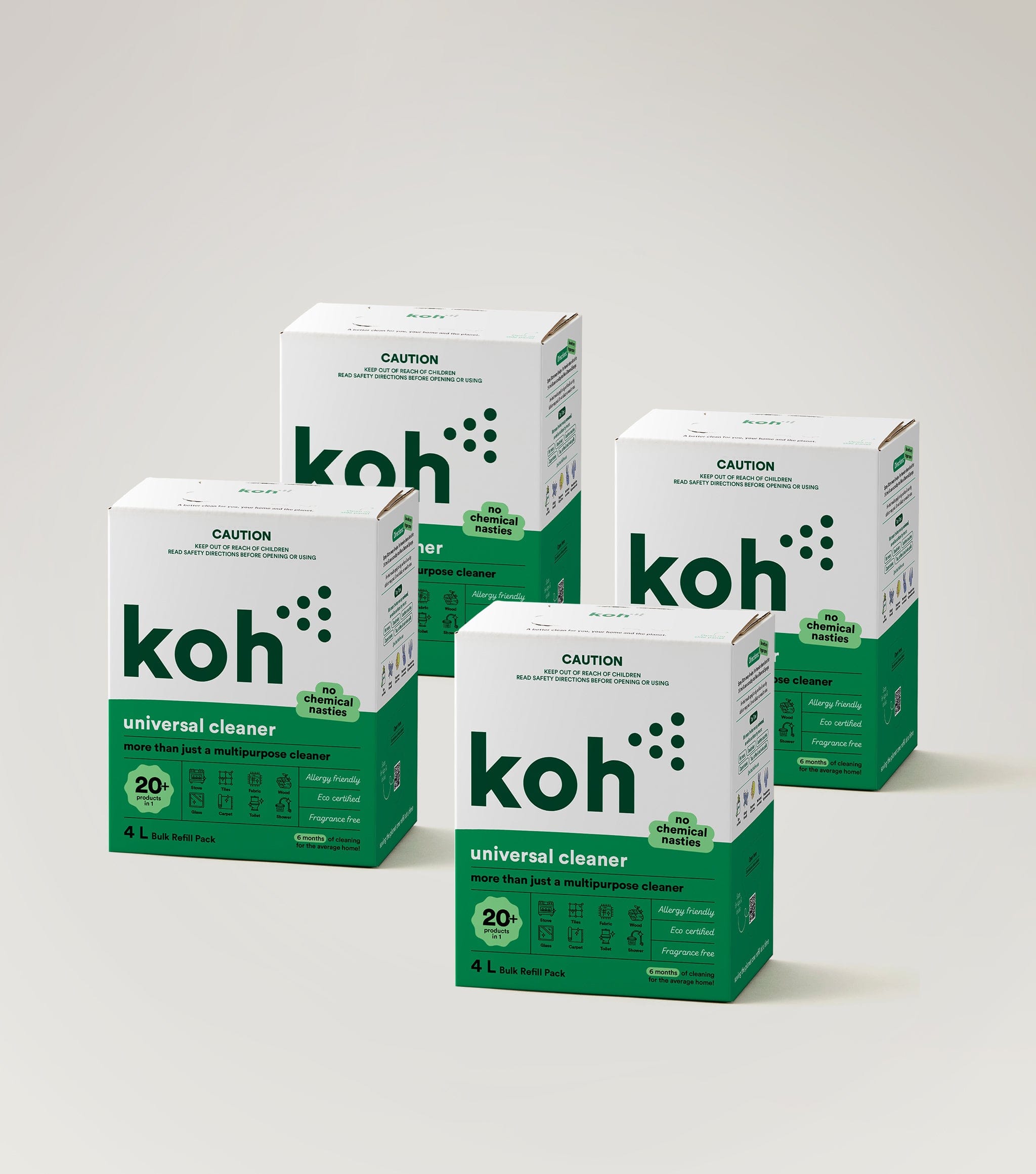 4 x Universal Cleaner 4L