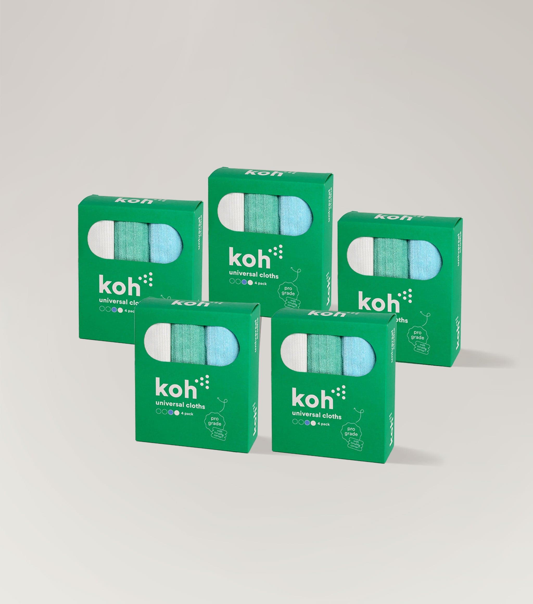 5 x Universal Cloths 4pk