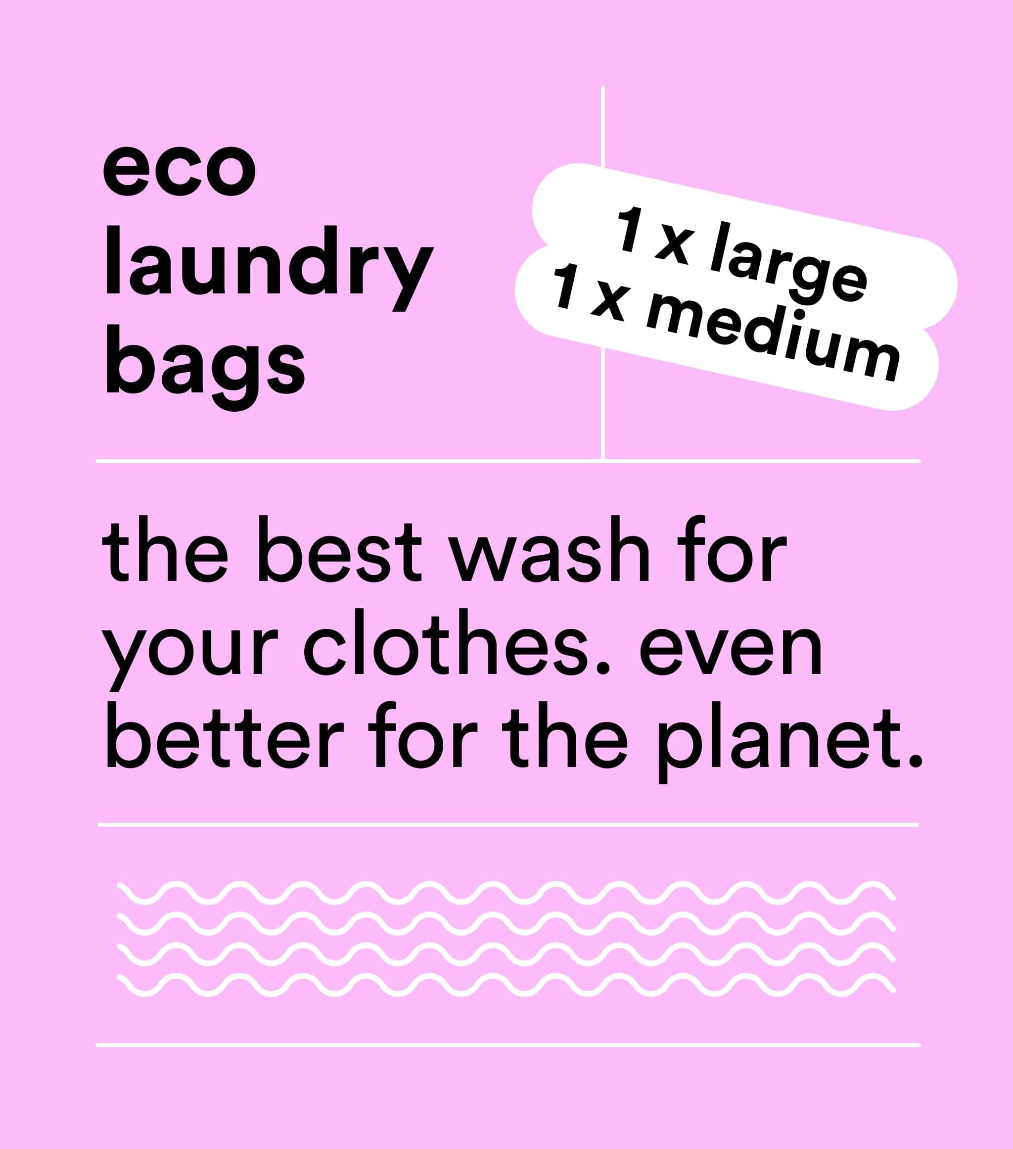 Eco Washing Bags 2pk
