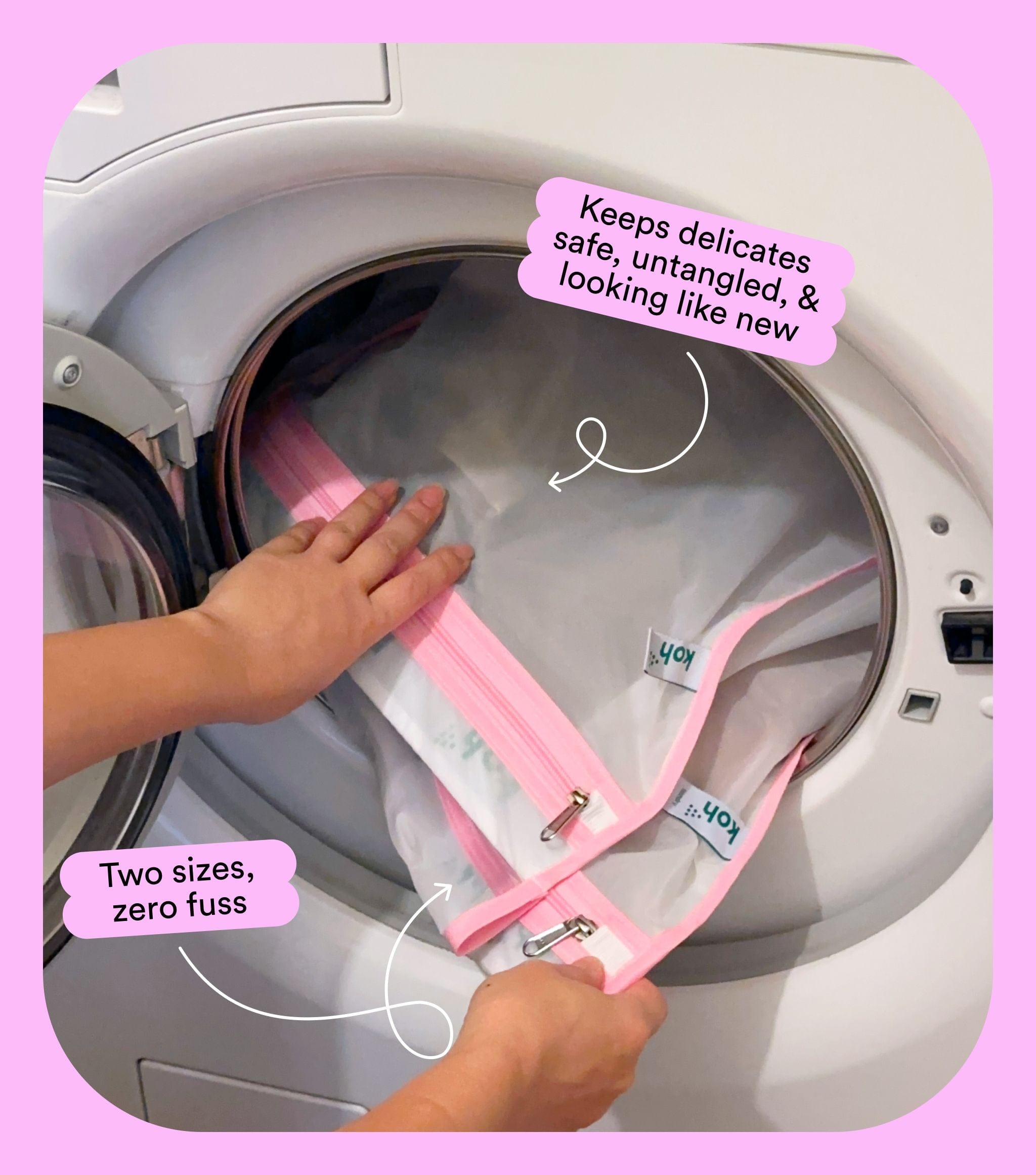 Eco Washing Bags 2pk