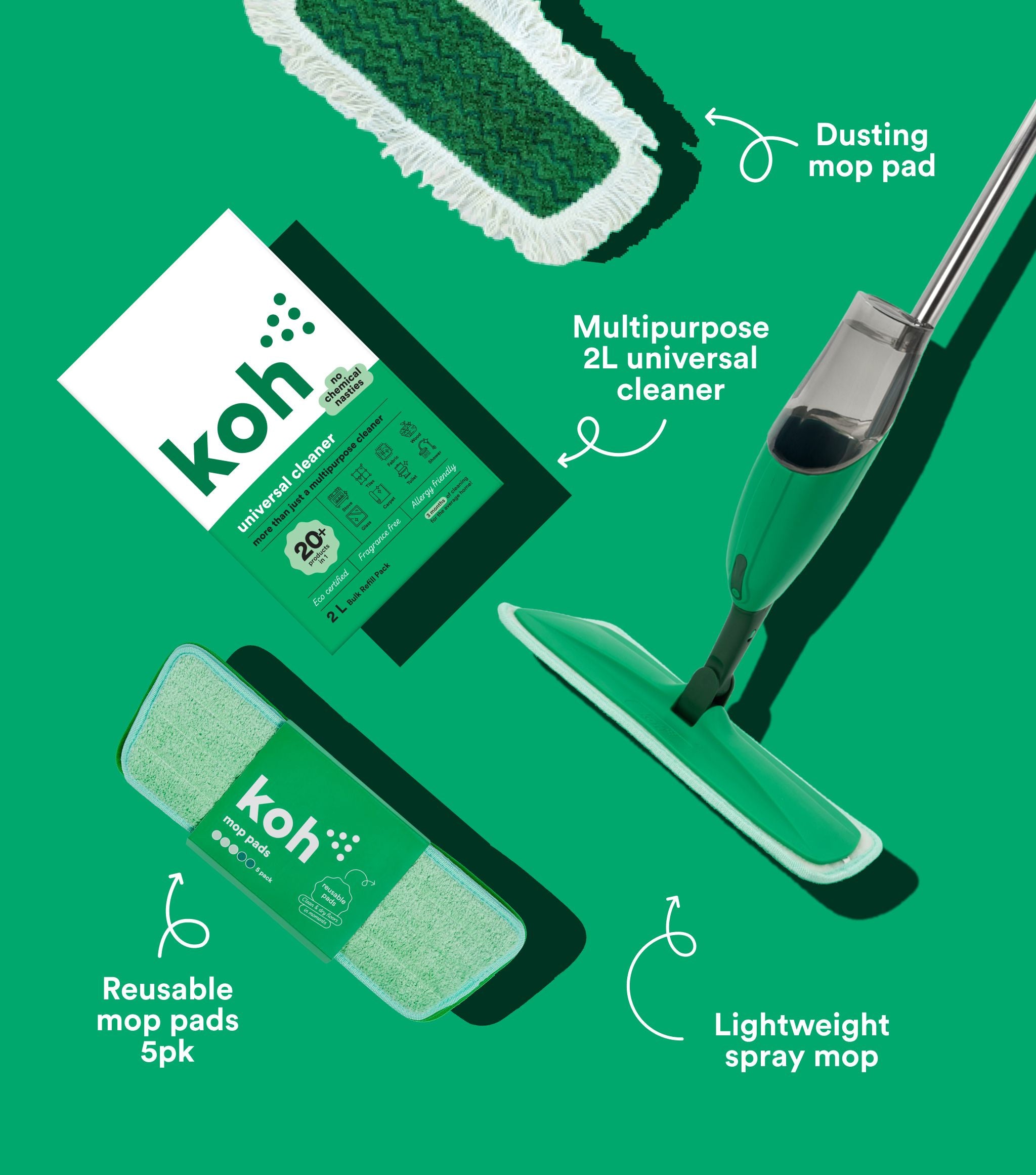 Spray Mop Starter Kit