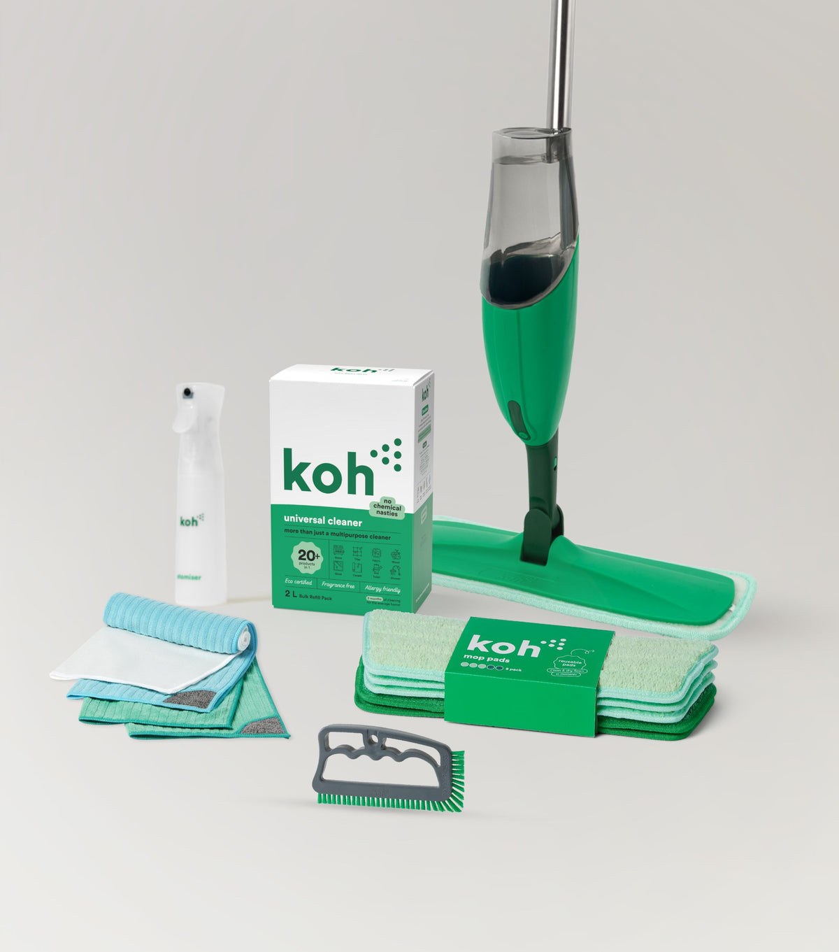 Spray Mop + Universal Cleaner Starter Kit
