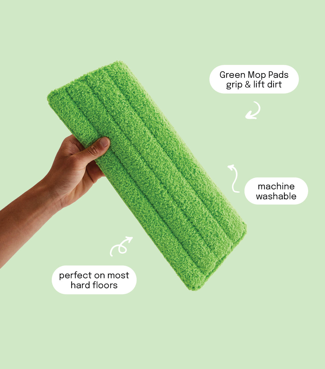 Green Mop Pads