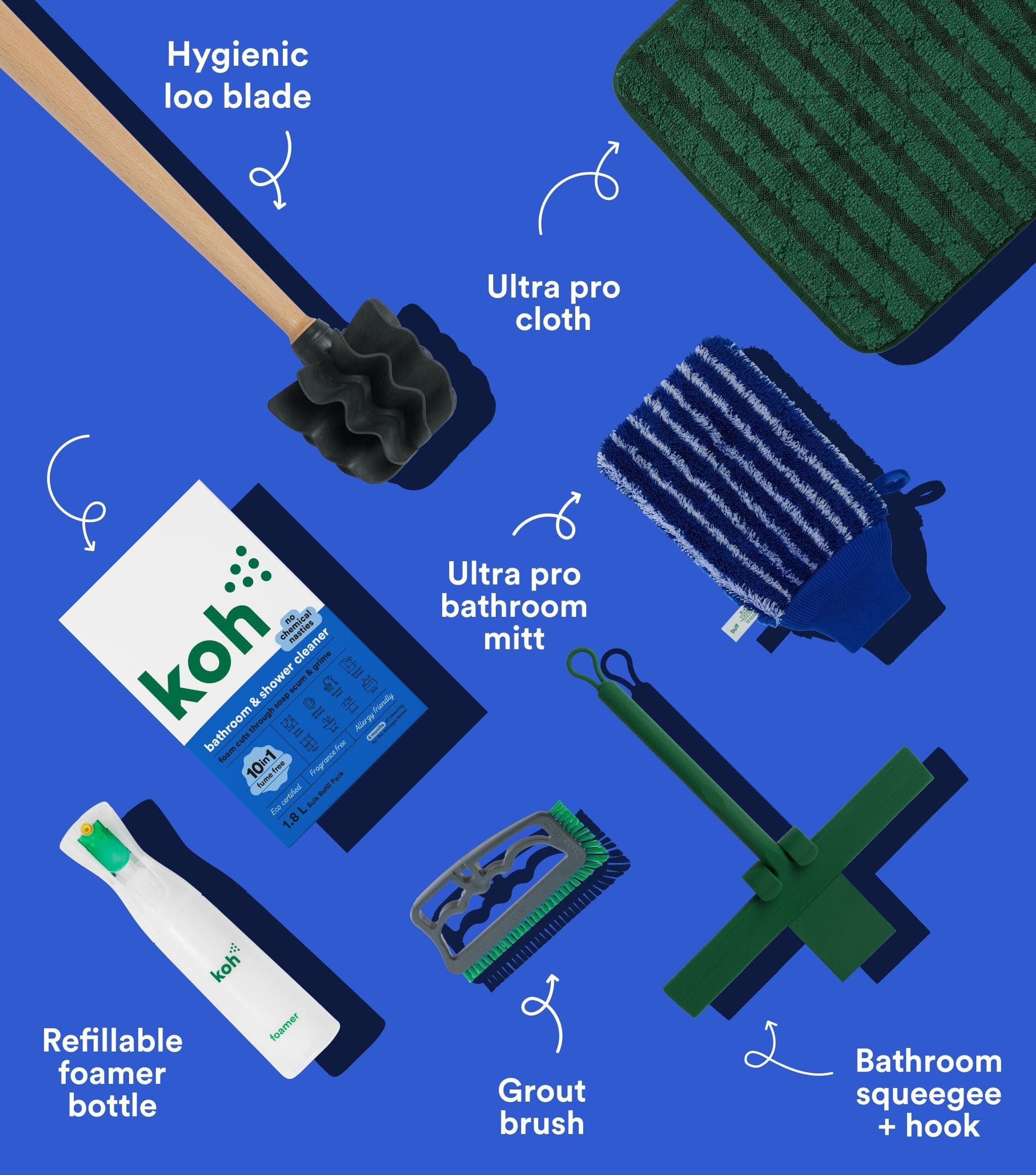 Complete Bathroom, Shower & Loo Starter Kit