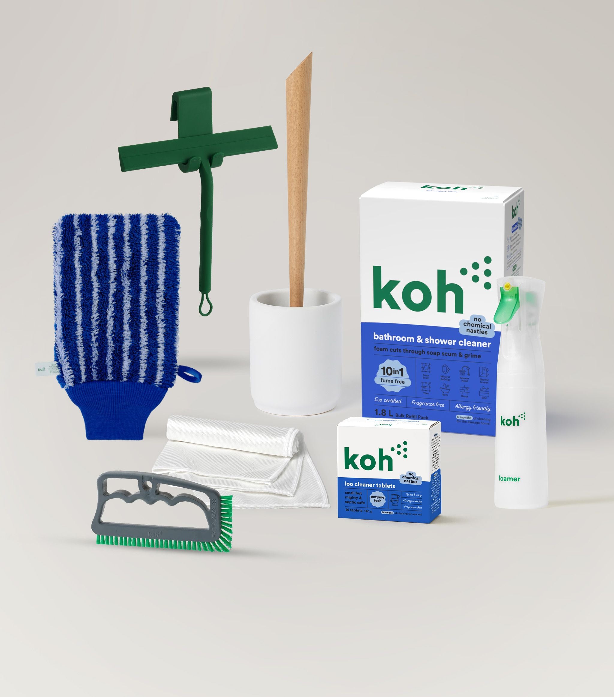 Complete Bathroom, Shower & Loo Starter Kit