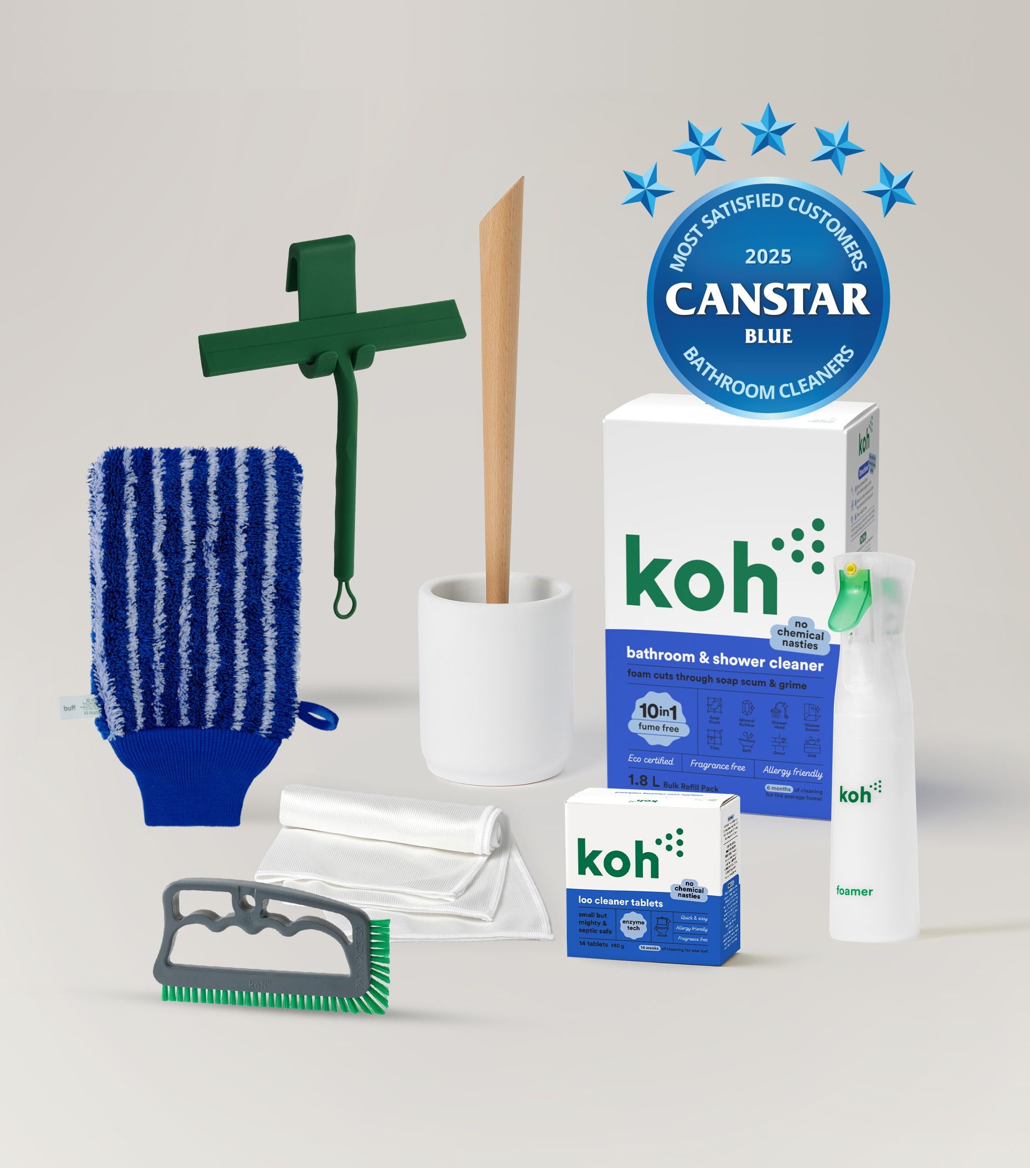 Complete Bathroom, Shower & Loo Starter Kit