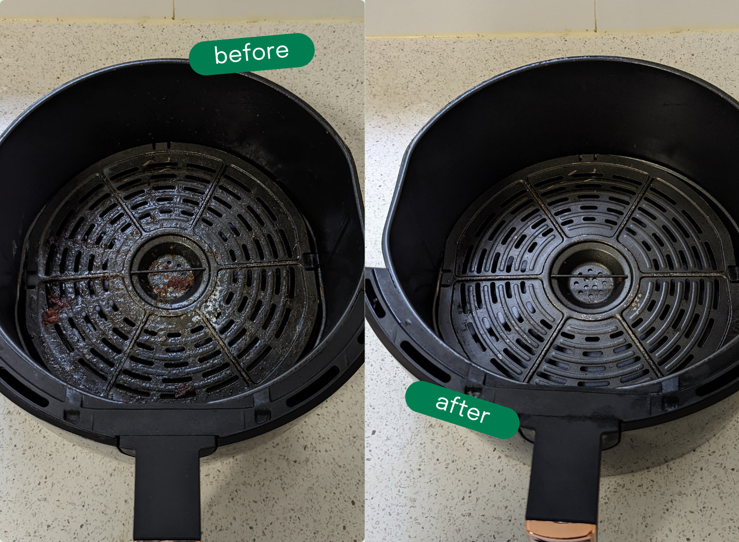 Here’s how to actually deep clean your air fryer