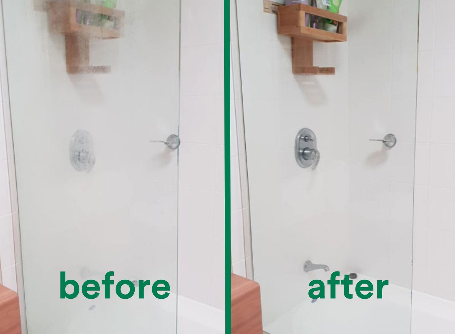 How to clean a shower screen