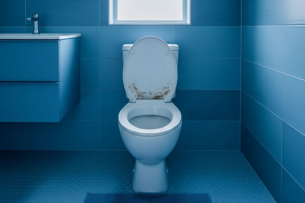 How to clean a toilet bowl and cistern