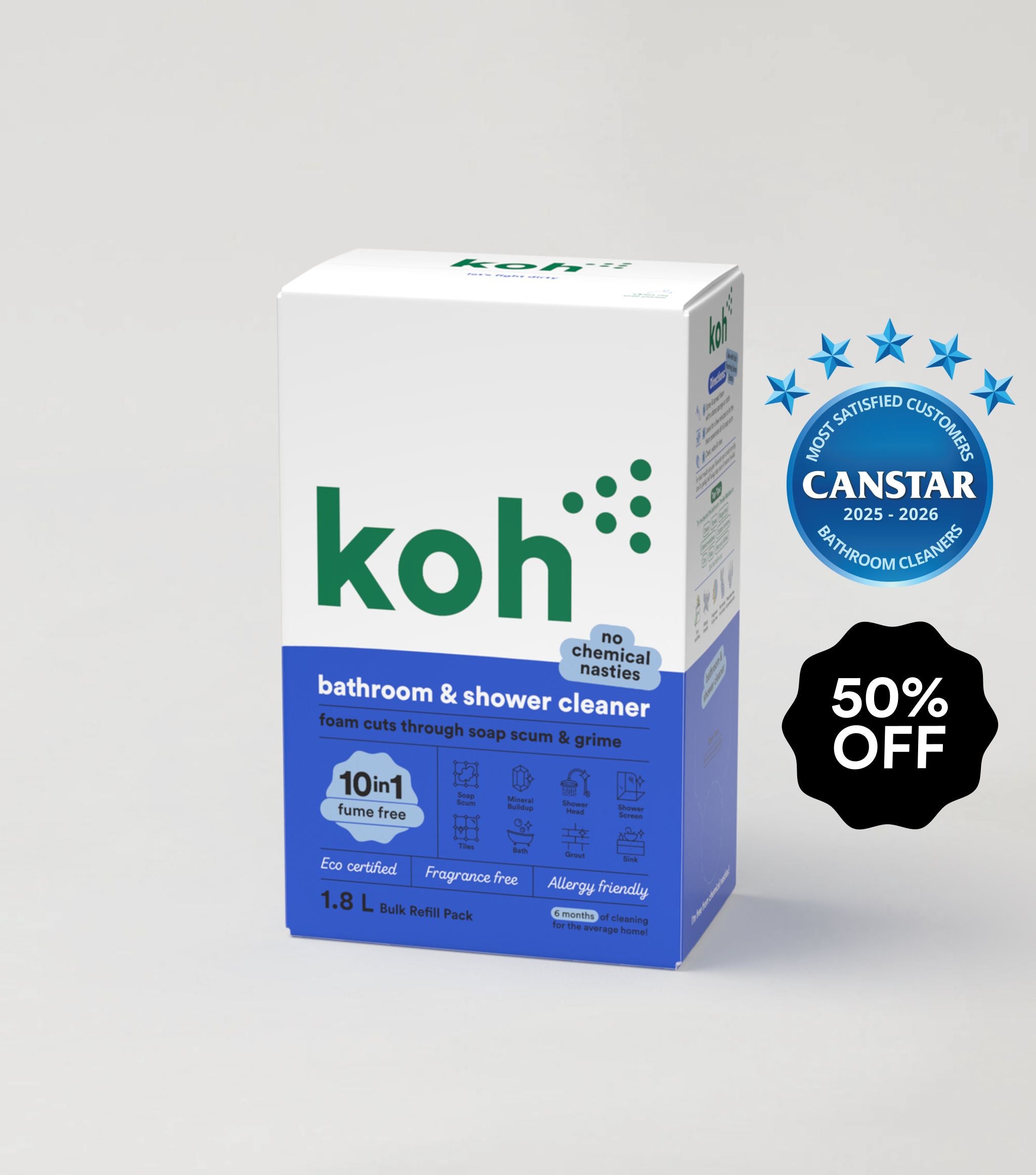 Bathroom & Shower Cleaner 1.8L