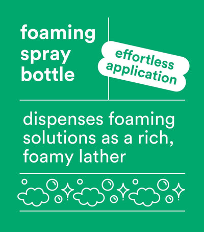 Koh Foaming Spray Bottle in use