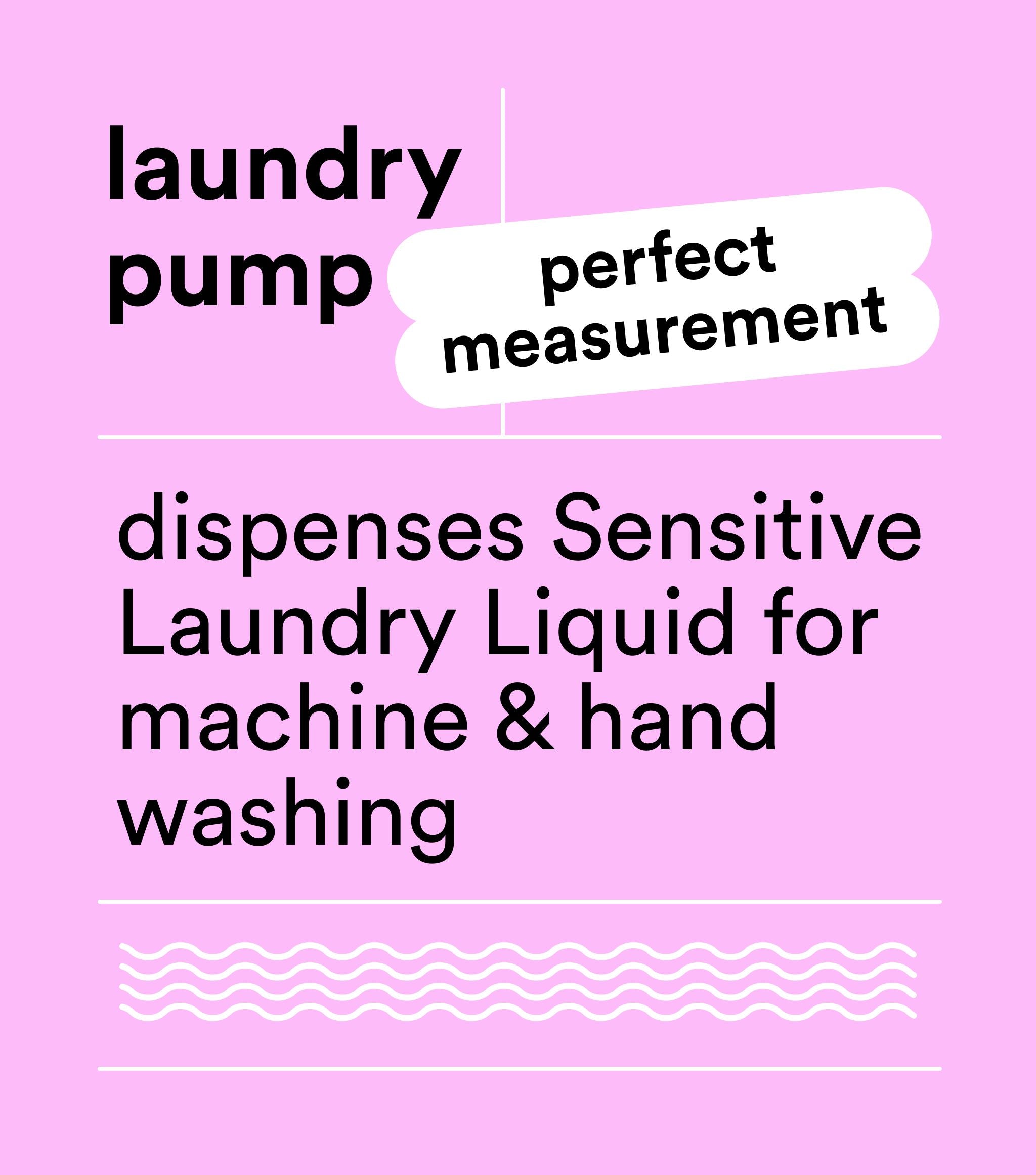 Laundry Pump Dispenser