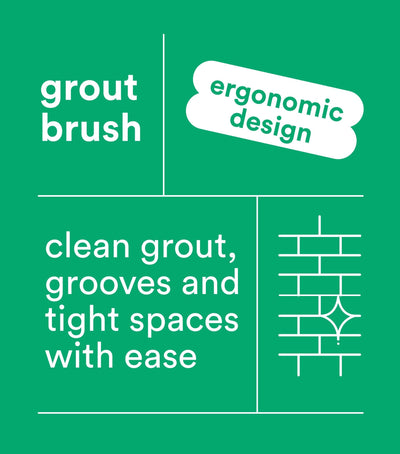 Koh Grout Brush in use
