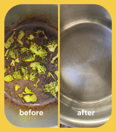 Koh Dishwashing Liquid before and after