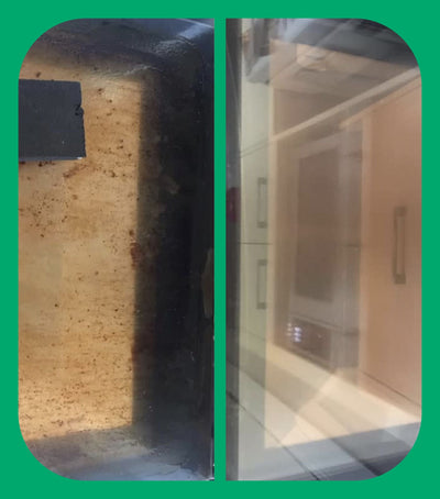 Koh Diamond Sponge before and after