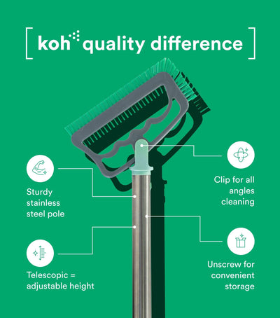 Koh Grout Brush Pole detail