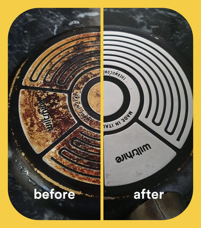 Koh Kitchen Grease and Oil Cleaner before and after