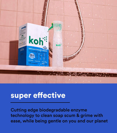 Koh Bathroom & Shower Cleaner effective