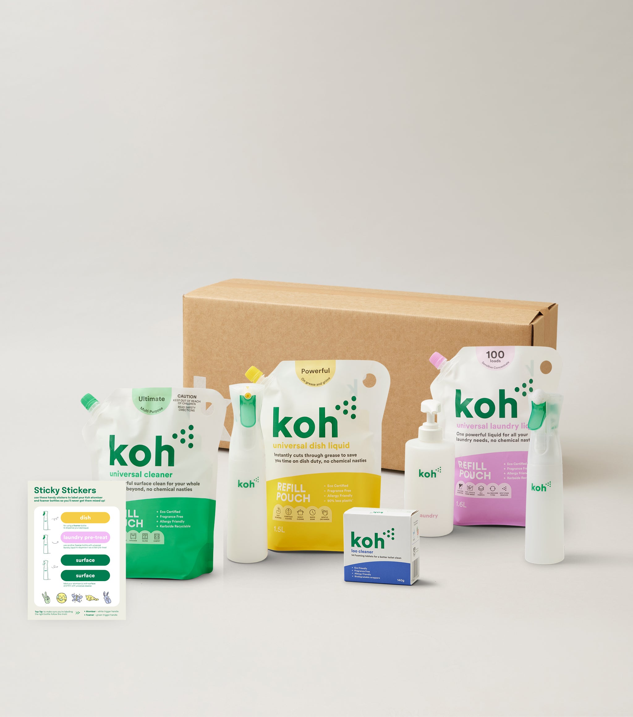 Koh Eco Friendly Multipurpose Cleaning Products Supplies