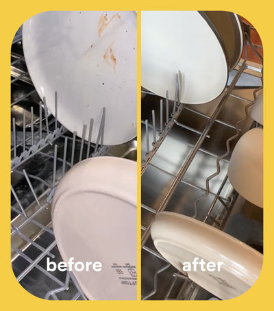 Koh Dishwashing Tablets before and after results