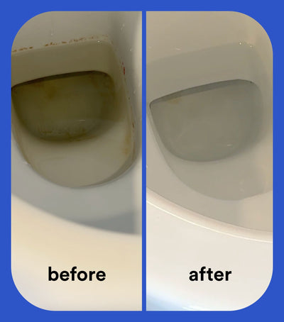 Koh Loo Cleaner Tabs before and after