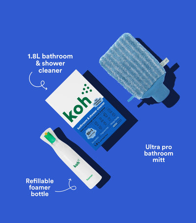 Koh Bathroom Starter Kit flatlay