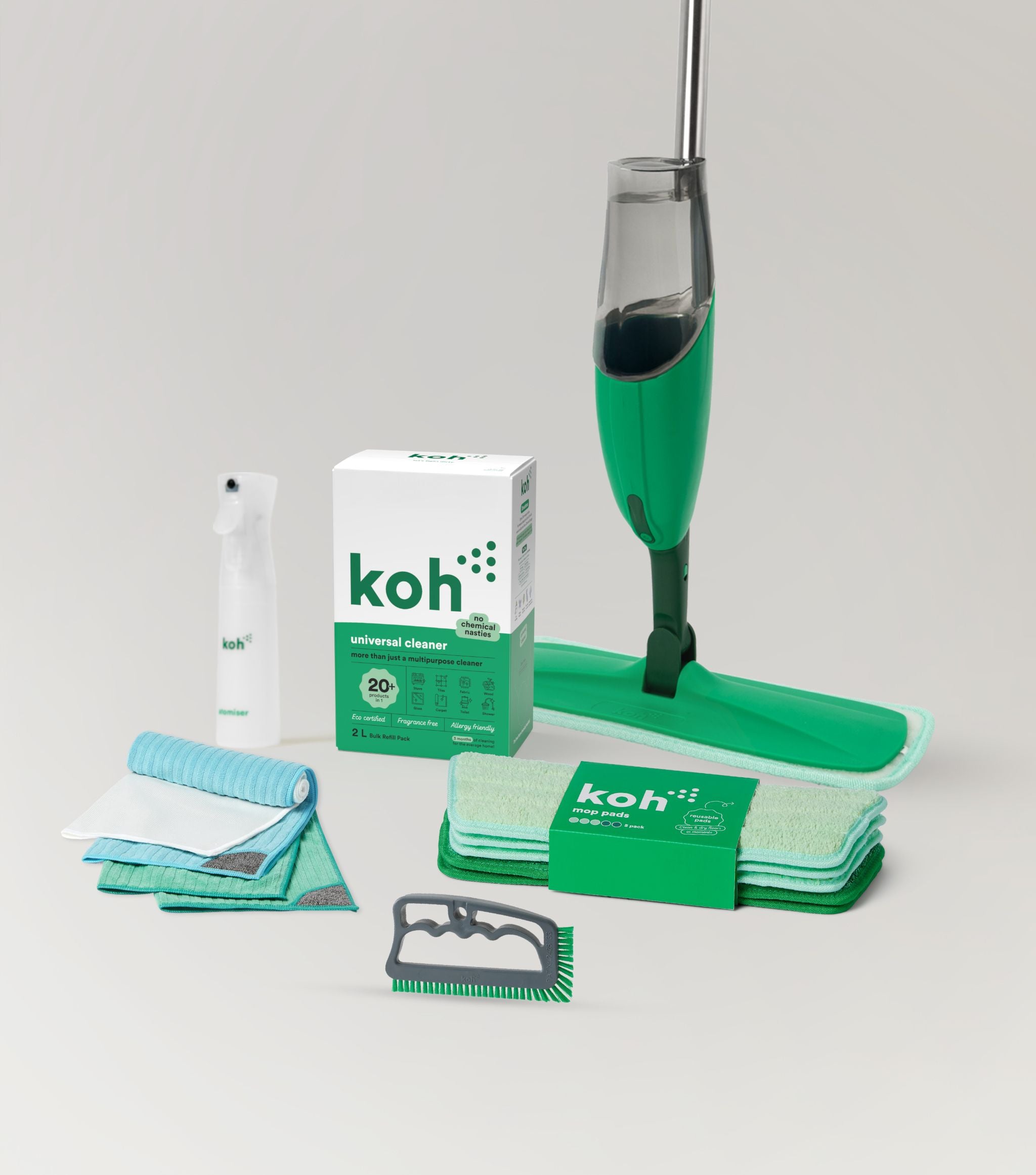 Spray Mop + Universal Cleaner Starter Kit
