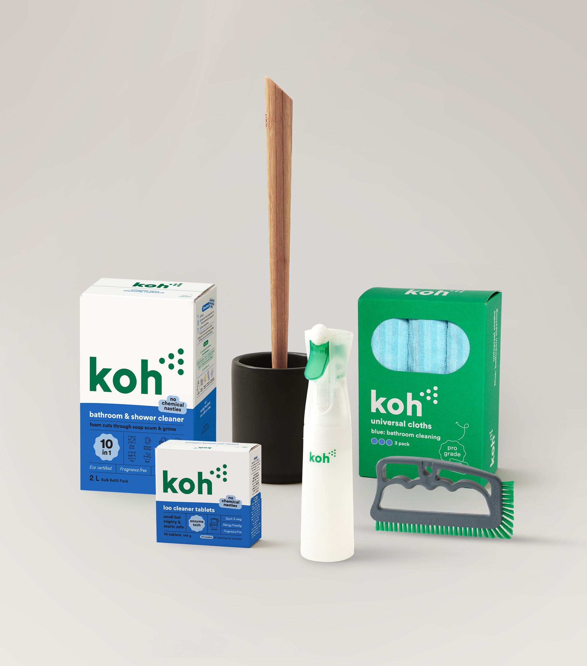 Bathroom & Loo Starter Kit (Charcoal)