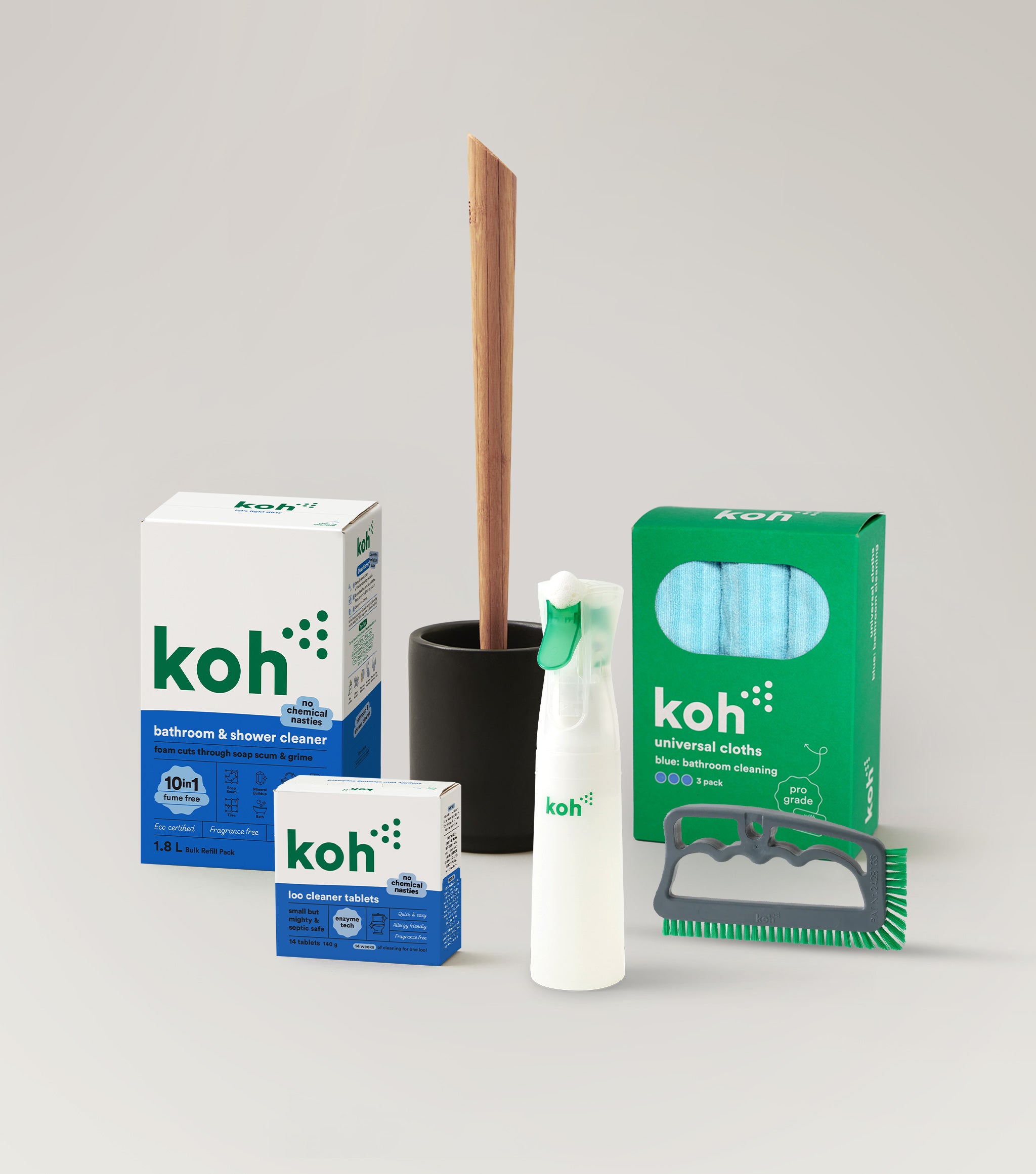 Bathroom & Loo Starter Kit (Charcoal)