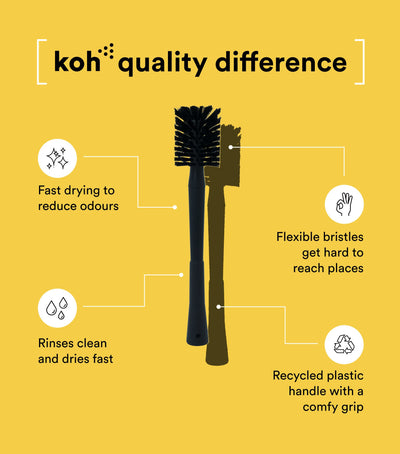 Koh Bottle Brush quality detail