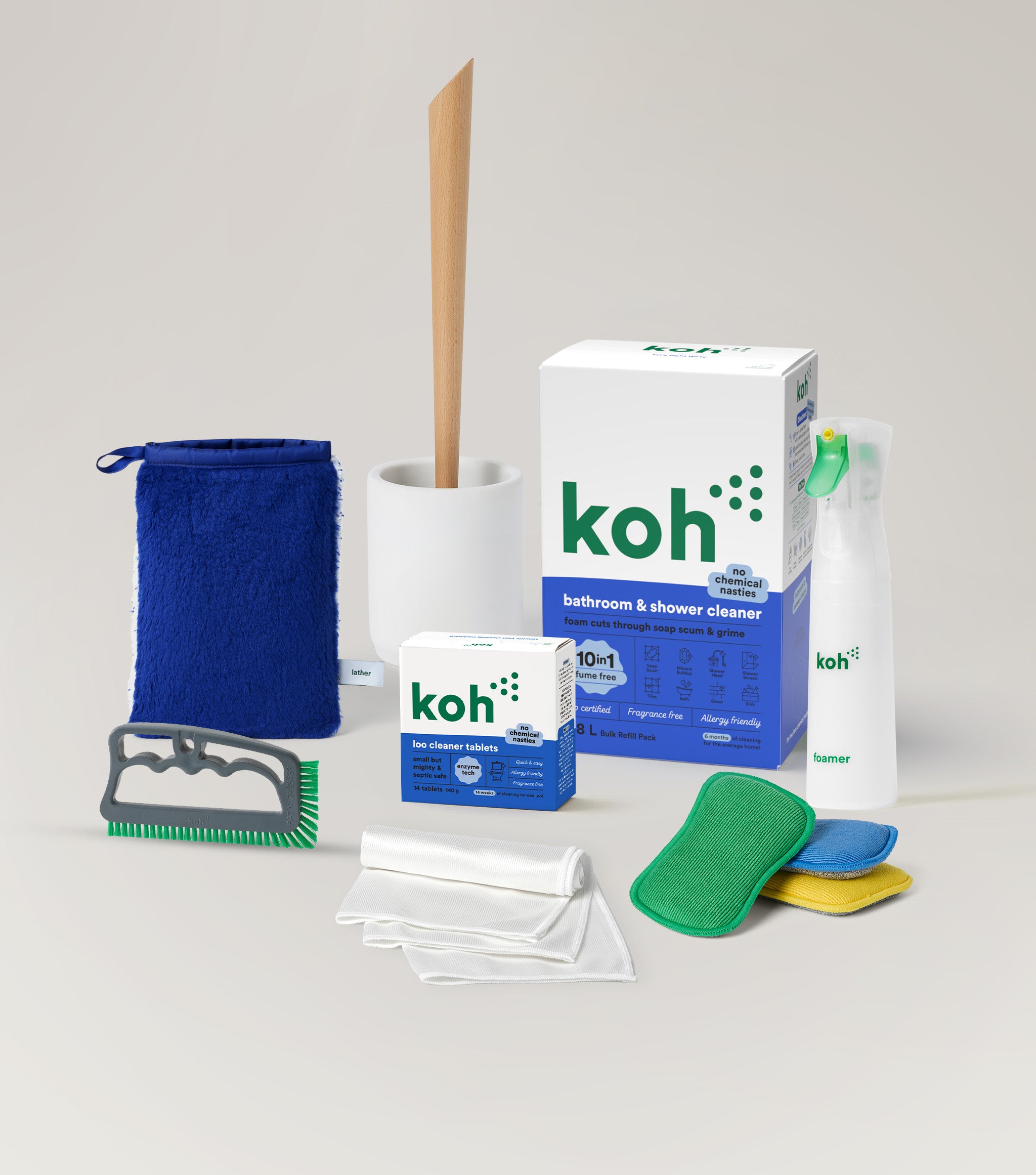 Complete Bathroom, Shower & Loo Starter Kit