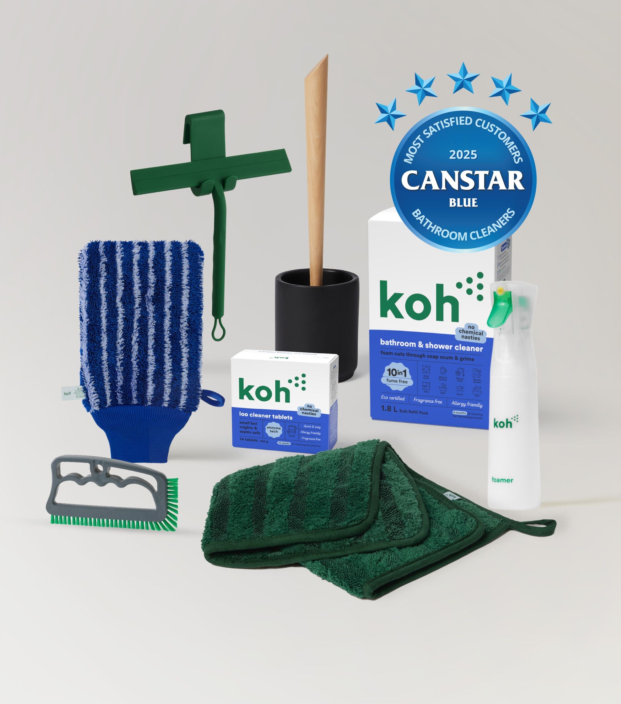 Complete Bathroom, Shower & Loo Starter Kit