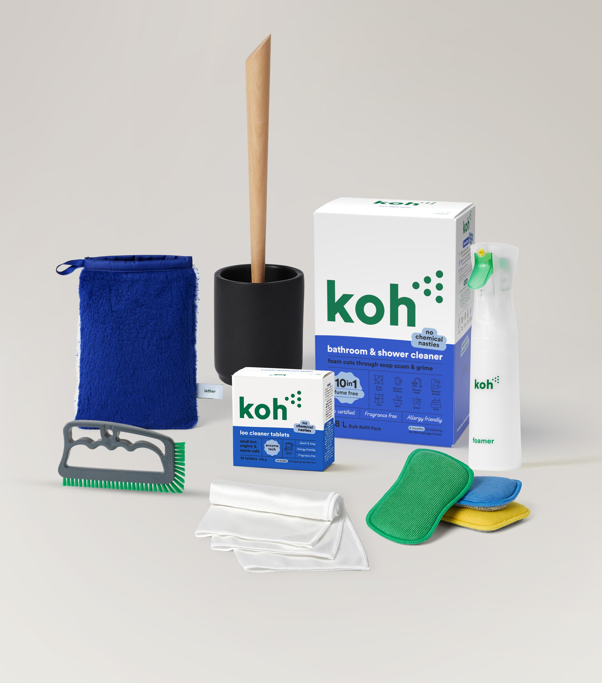 Complete Bathroom, Shower & Loo Starter Kit