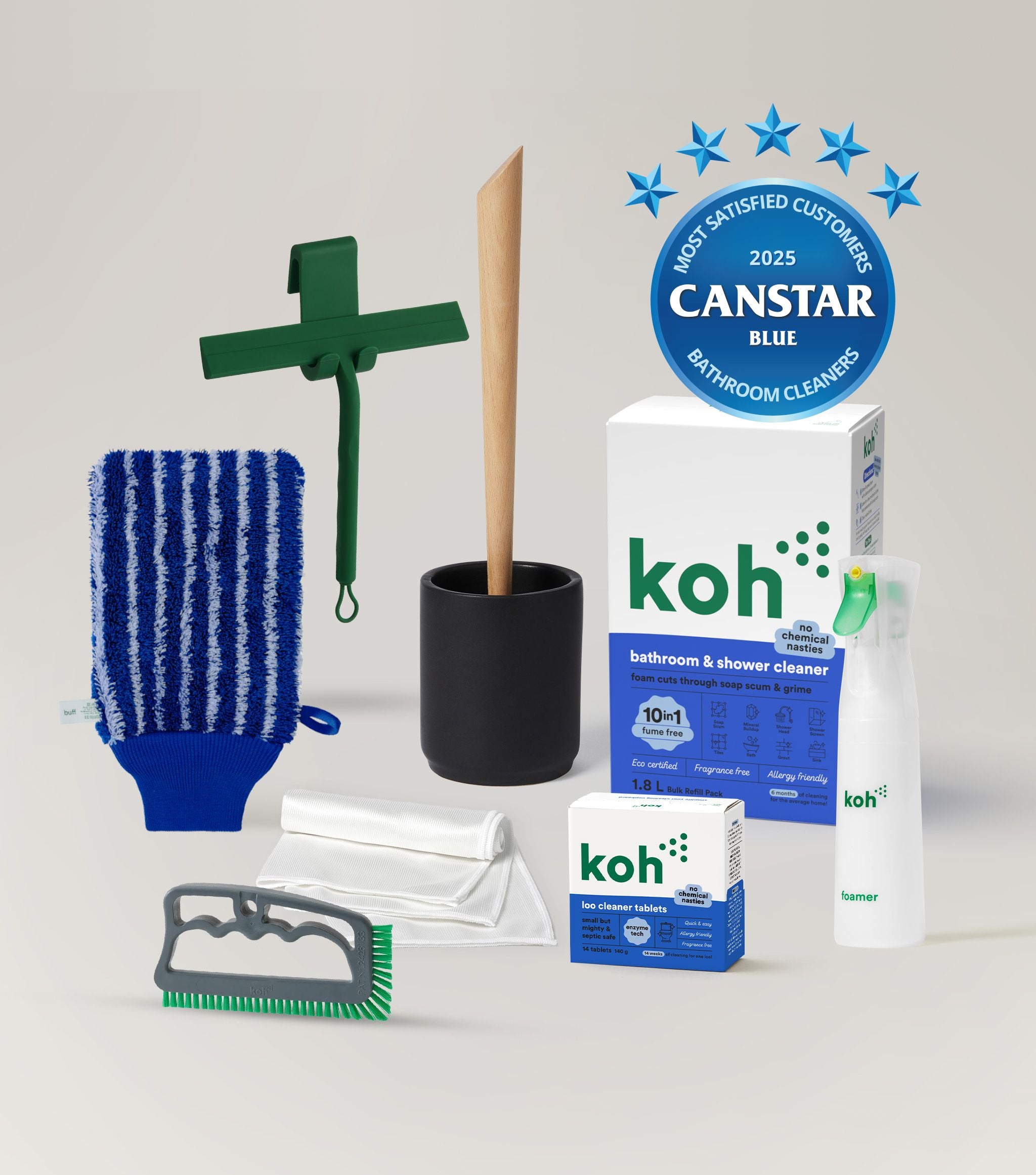 Complete Bathroom, Shower & Loo Starter Kit