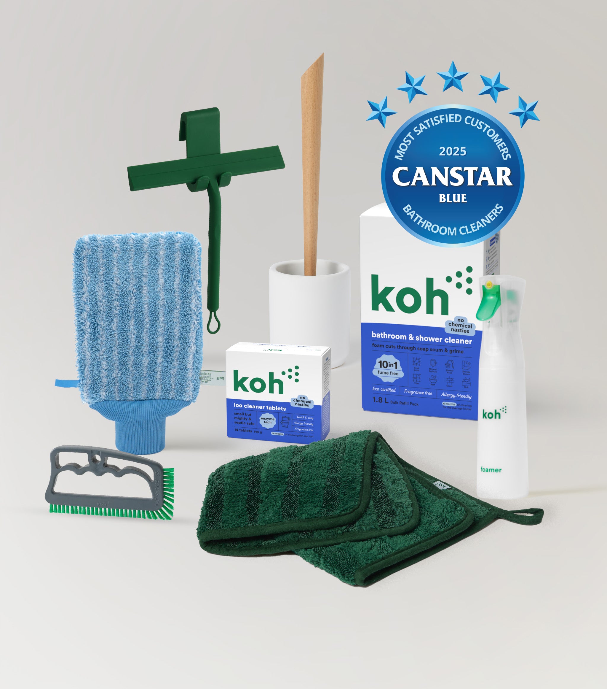 Complete Bathroom, Shower & Loo Starter Kit