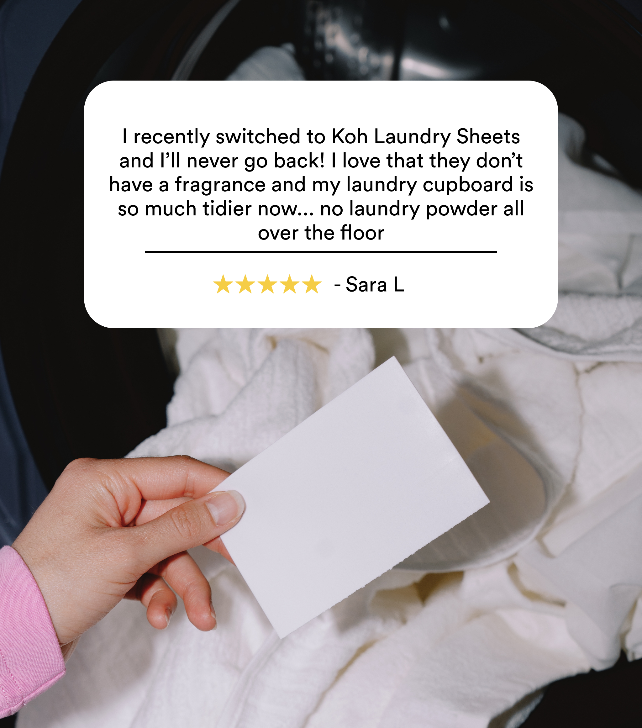 Shoe Washing Bag + Laundry Sheets 50pk
