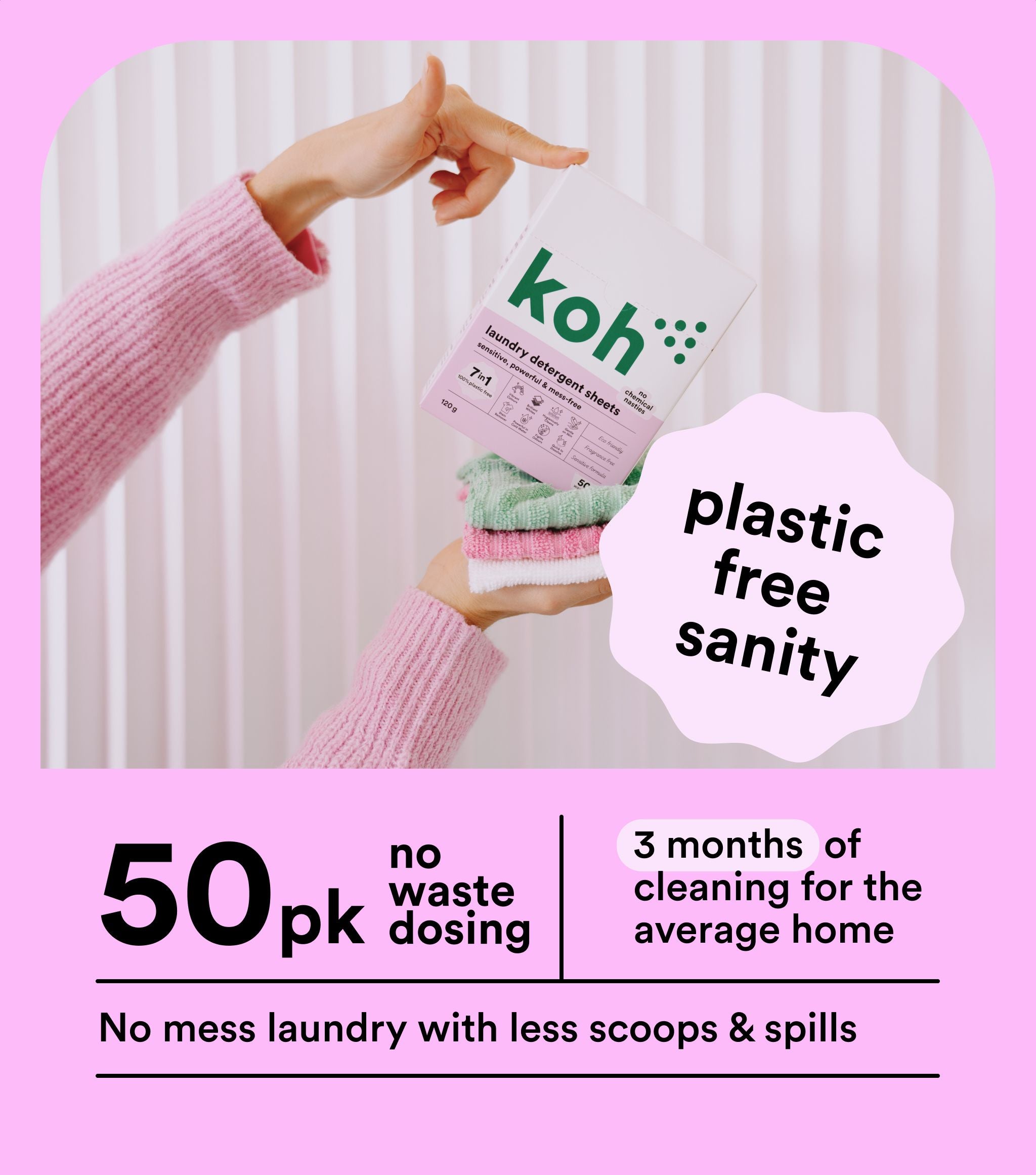 Laundry Detergent Sheets