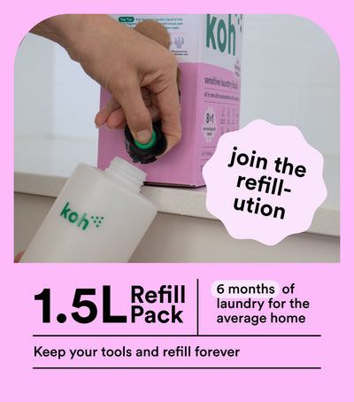 Koh Sensitive Laundry Liquid Subscribe and Save